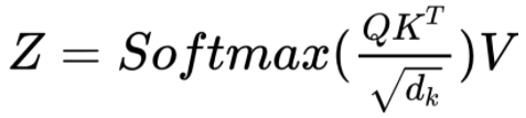 Attention Score calculation (Image by Author)